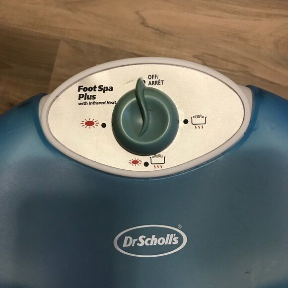 Foot Spa Plus Heat Massager Dr Scholls Bubble Bath Soothing Rolling Foot DR6621 - Picture 2 of 5